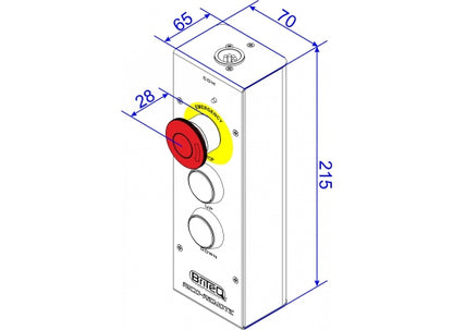 Briteq RICO-REMOTE Hand Controller