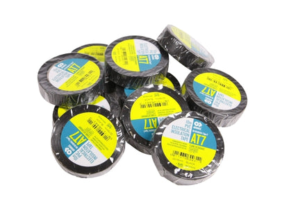 Advance Tapes AT 7 PVC-Isolierband Zumbel Tape,schwarz,10m,15mm