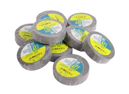 Advance Tapes AT 7 PVC-Isolierband Zumbel Tape, grau, 10m, 15mm