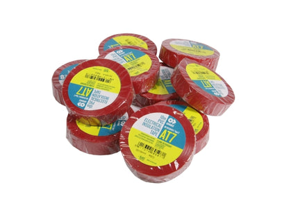 Advance Tapes AT 7 PVC-Isolierband Zumbel Tape, rot, 10m, 15mm