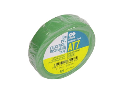 Advance Tapes AT 7 PVC-Isolierband Zumbel Tape, grün, 10m, 15mm