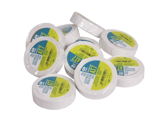 Advance Tapes AT 7 PVC-Isolierband Zumbel Tape, weiss,10m,15mm