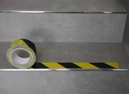 SweetPRO TA WBY-025/50-PRO Warnklebeband, schwarz/gelb, Gaffa