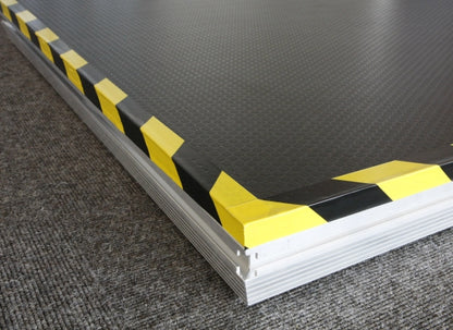 SweetPRO TA WBY-025/50-PRO Warnklebeband, schwarz/gelb, Gaffa