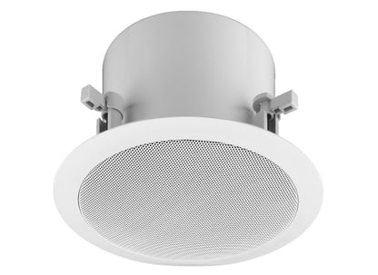 Monacor EDL-80DT ELA Einbaulautsprecher, weiß