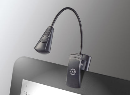 K&M 12241 FlexLight LED Notenpultleuchte, schwarz