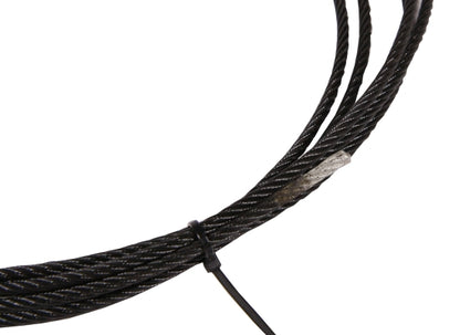 SweetPRO AN 04/4000-B 1K Anschlagseil, Ø4mm, 4m, SCHWARZ