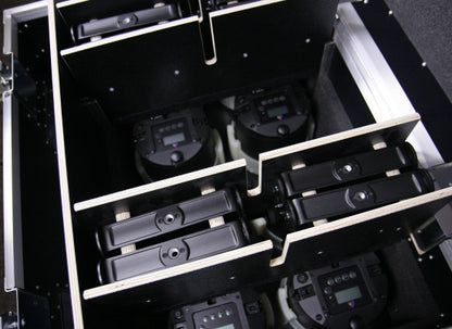 Astera AX5 LED Spot Tourpack 8 SET, Amptown Case