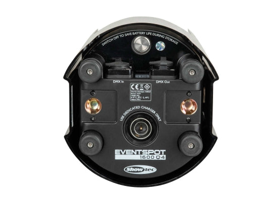 Showtec EventSpot 1600 Q4 Akku LED Outdoor Spot, schwarz