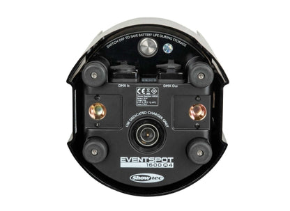 Showtec EventSpot 1600 Q4 Akku LED Outdoor Spot, schwarz