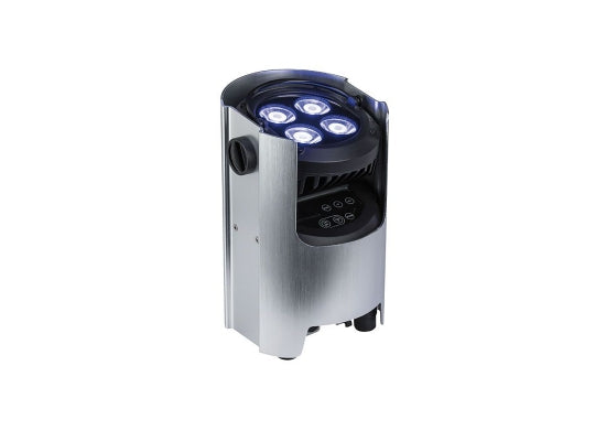 Showtec EventSpot 1600 Q4 Akku LED Outdoor Spot, chrome