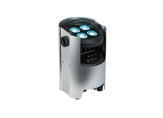 Showtec EventSpot 1600 Q4 Akku LED Outdoor Spot, chrome