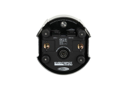 Showtec EventSpot 1600 Q4 Akku LED Outdoor Spot, chrome