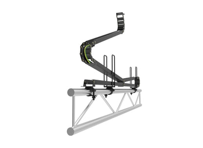 Admiral SNAKE Kabelführung, schwarz, Breite: 3m, Hub: 8m