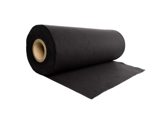 Admiral Rollmolton Skirting, schwarz, 160g/m², B: 0.4m