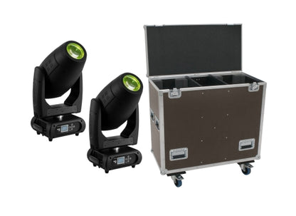 Eurolite Set 2x DMH-300 LED Moving Head Hyb./ Flightcase