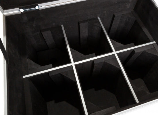 Case für 6x Briteq Scheinwerfer Projector Case 3