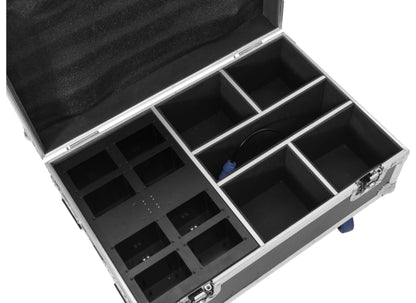 Case für 4x Eurolite Akku IP UP-4 Plus HCL Outdoor Spot