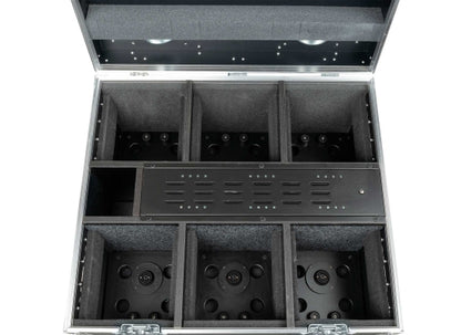 Showtec EventSpot 1600 Q4 Akku LED Scheinwerfer SET, schw.