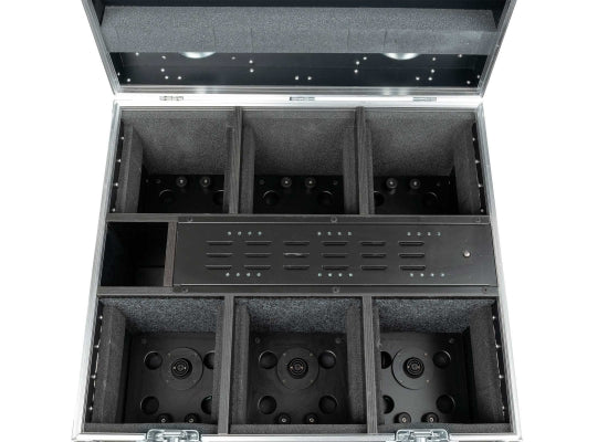 Showtec EventSpot 1600 Q4 Akku LED Scheinwerfer SET,geb.Alu