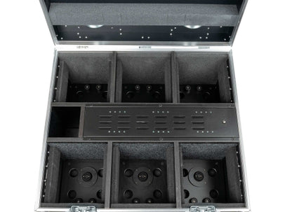 Showtec EventSpot 1600 Q4 Akku LED Scheinwerfer SET,geb.Alu