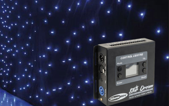 Showtec Star Dream LED Vorhang, 6x4m, 192x5mm LED weiß