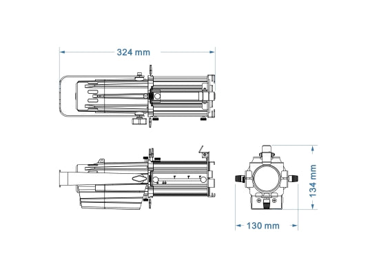 Briteq BT-Profile Compact LED Profilscheinwerfer