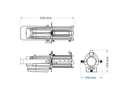 Briteq BT-Profile Compact LED Profilscheinwerfer