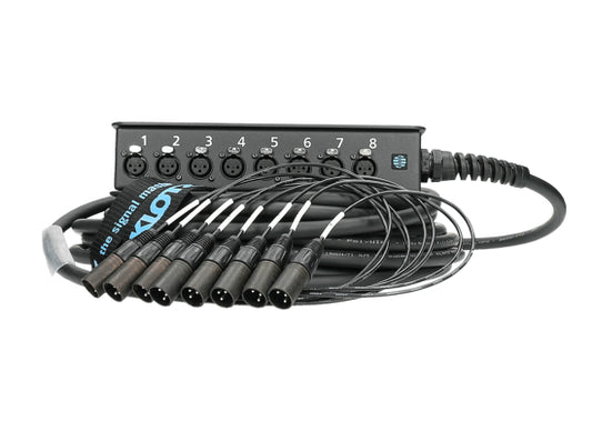 Klotz StraightLink SLW080XE10 Multicore mit Stagebox, 10m