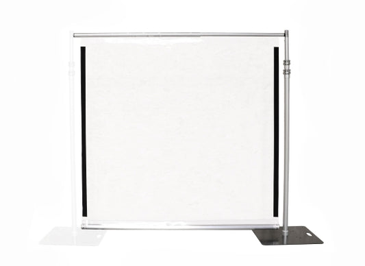 Global Truss GT-SHIELD-200E Spuckschutz/Schutzwand SET, 200x200cm