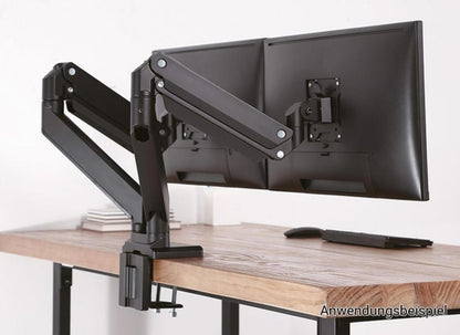 Roline LCD Bildschirmhalterung, Doppelarm, Tischmontage, 526mm