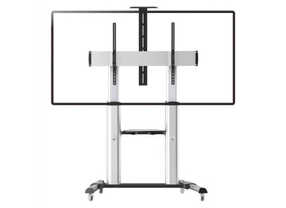 Roline LCD-/TV Displayständer, für Flachbildsch. 60-100'', silber