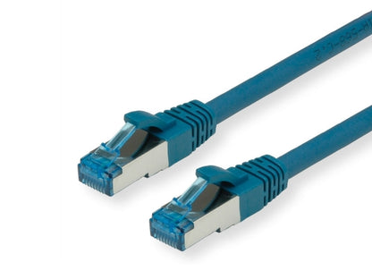 Value CAT6A-Netzwerkkabel, S/FTP, 7m, blau