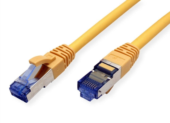 Value CAT6A-Netzwerkkabel, S/FTP, 5m, gelb