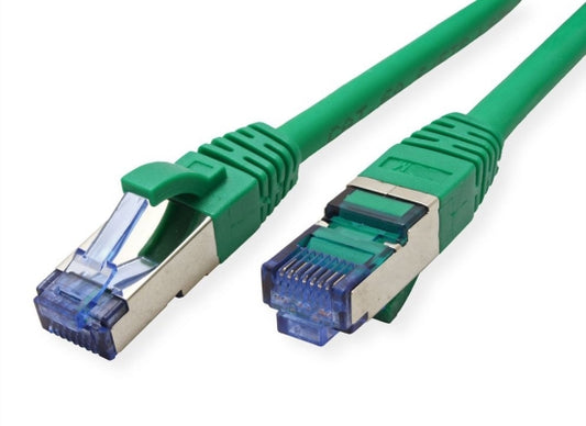 Value CAT6A-Netzwerkkabel, S/FTP, 7m, grün