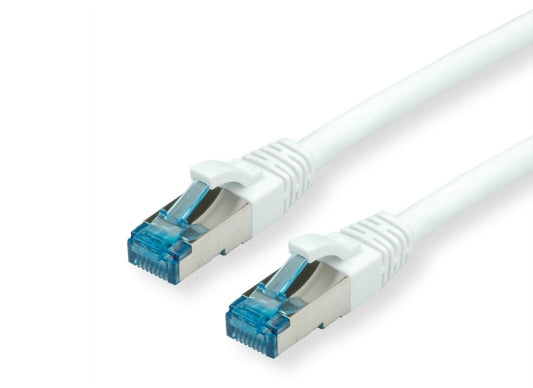 Value CAT6A-Netzwerkkabel, S/FTP, 7m, weiß