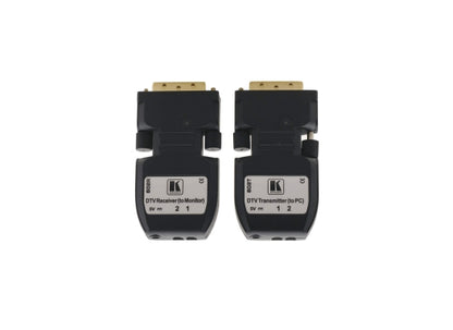 Kramer 602R/T DVI Übertrager/Empfänger, Datenr. 4.95 GBit/s, für LWL Kabel, Reichweite 1500m (Single), 400m (Multi)