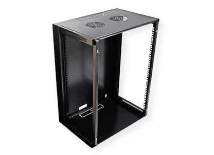 Value Serverschrank, schwarz, 15HE, T:350mm