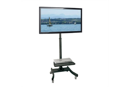 Value LCD-/TV Displayständer, fahrbar, schw.