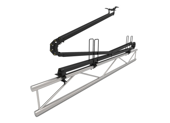 Admiral SNAKE Kabelführung, schwarz, Breite: 4m, Hub: 15m