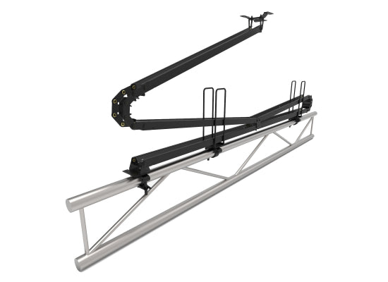 Admiral SNAKE Kabelführung, schwarz, Breite: 3m, Hub: 8m