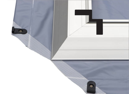 AV Stumpfl FullWhite Leinwand SET, AUFPRO, 400x250cm