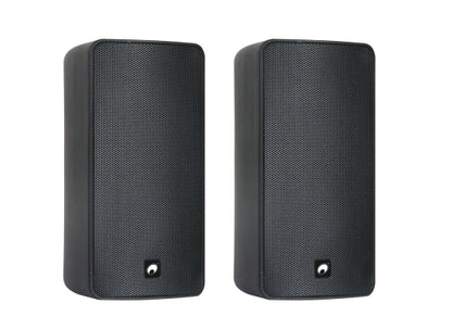Omnitronic ODP-206 Outdoor Lautsprecher 2er SET, schwarz