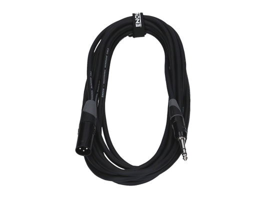Enova EC-A1-XLMPLM3-1 Audio Adapterkabel, 1m, XLR m./Klinke m.