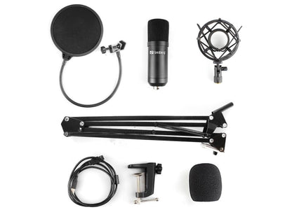 Sandberg 126-07 Streamer USB Microphone Kit