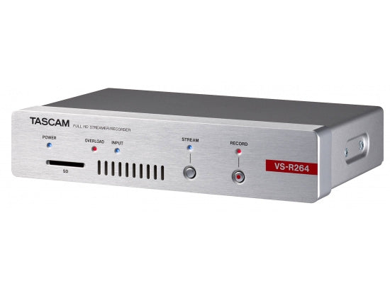 Tascam VS-R264 Full HD Videostreamer / Recorder, 1080p60