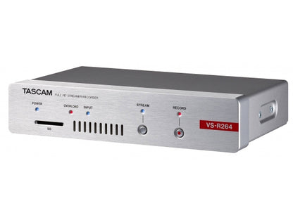 Tascam VS-R264 Full HD Videostreamer / Recorder, 1080p60