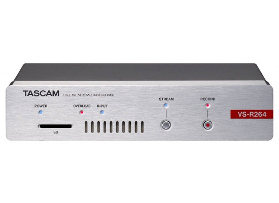Tascam VS-R264 Full HD Videostreamer / Recorder, 1080p60