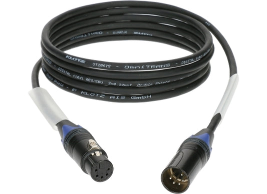 Klotz LX3-5X2N2-10.0 DMX Kabel, 10m