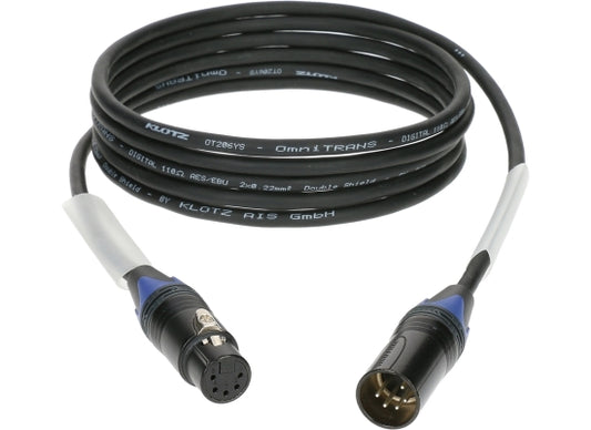 Klotz LX3-5X2N2-01.0 DMX Kabel